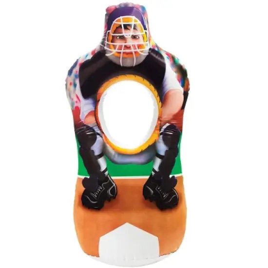 Toysmith Inflatable Sports Toss Game football & baseball image {6}
