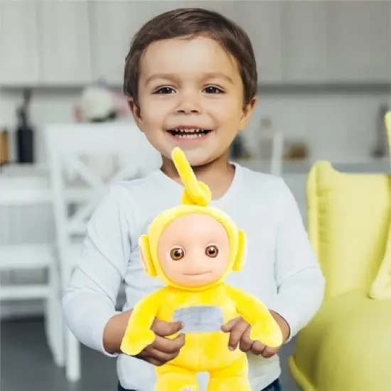 Mighty Mojo Teletubbies Talking Plush Laa Laa Doll 11" image {3}