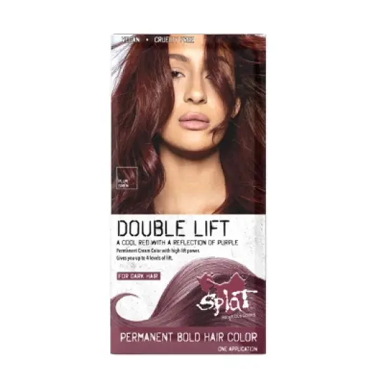 Splat Double Lift Kit Permanent Hair Color - Plum Siren - 5.75 fl oz image {8}