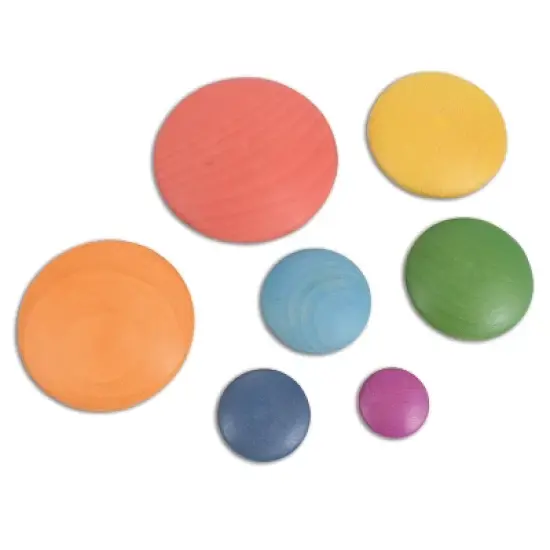 TickiT Rainbow Buttons, Set of 7 image {1}