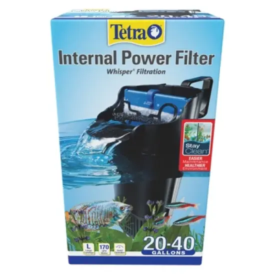 Tetra Whisper Internal Filtration with Air Pump 20 to 40gal for Aquariums Filters image {7}