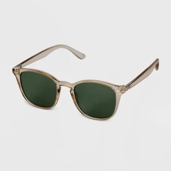 Men's Crystal Square Sunglasses - Goodfellow & Co&trade; image {1}