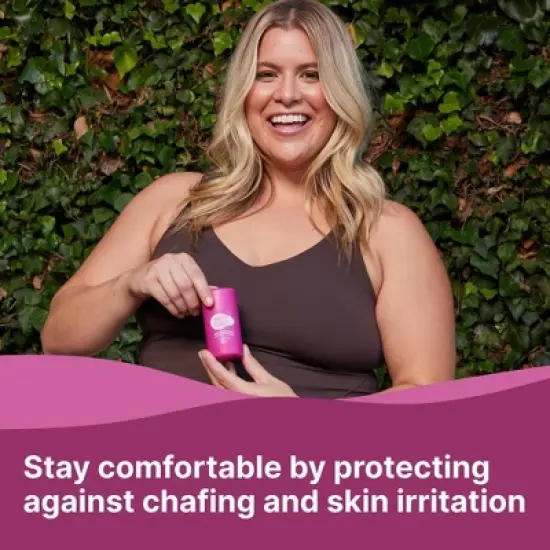 Happy Curves Anti Chafe Stick Deodorant - Fragrance Free - 1.7oz image {5}