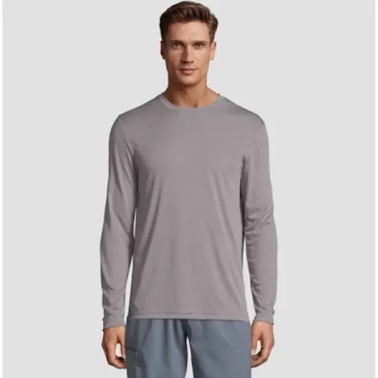 Hanes Men's Long Sleeve CoolDRI Performance T-Shirt image {6}