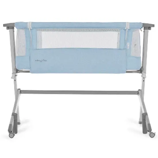Dream On Me Skylar Bassinet and Bedside Sleeper - Blue image {2}