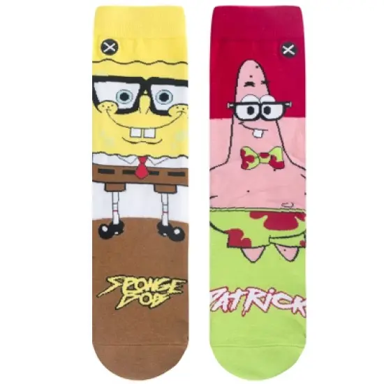 Odd Sox, Nickelodeon SpongeBob SquarePants Cartoon Socks, Men's & Women, Assorted image {3}