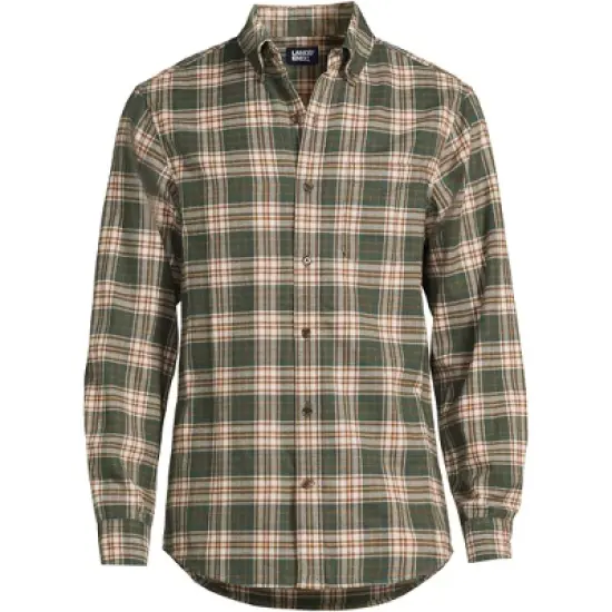 Lands' End Men's Traditional Fit Flagship Flannel Shirt image {17}