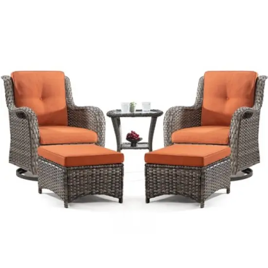 UPTIOT 5-Piece Seating Group with Cushions image {10}