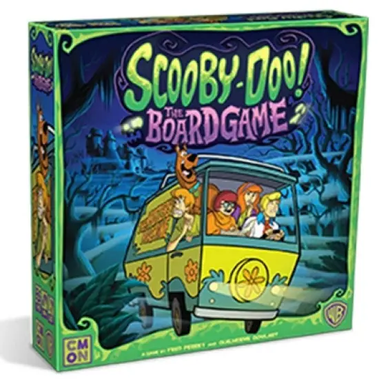 CMON Scooby-Doo The Board Game: Includes Game Pieces & Instructions, Strategy & War Play for 1-5 Players, 30 Min Play image {1}