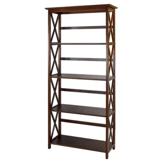 Montego 5 Shelf Bookcase - Flora Home image {9}