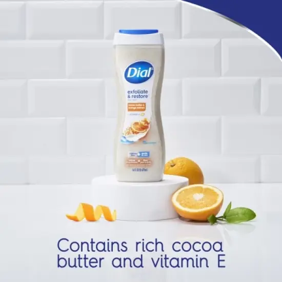 Dial Cocoa Butter & Orange Extract Body Wash - 16 fl oz image {3}