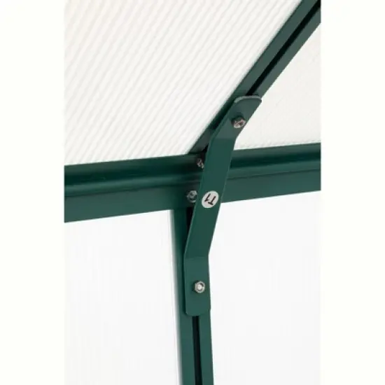 Chery Life Green-6 x 8 FT Outdoor Patio Greenhouse image {6}