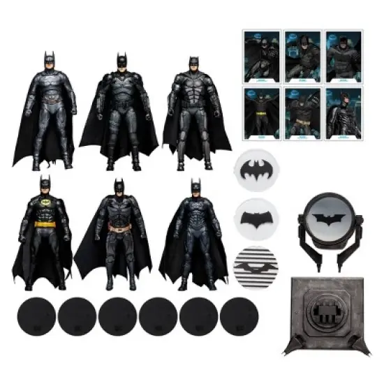 McFarlane Toys DC Comics Batman The Ultimate Movie Collection Action Figure Set - 6pk image {2}