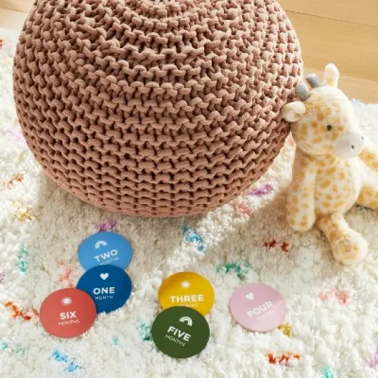 Round Monthly Milestone Cards - Cloud Island&trade; image {1}