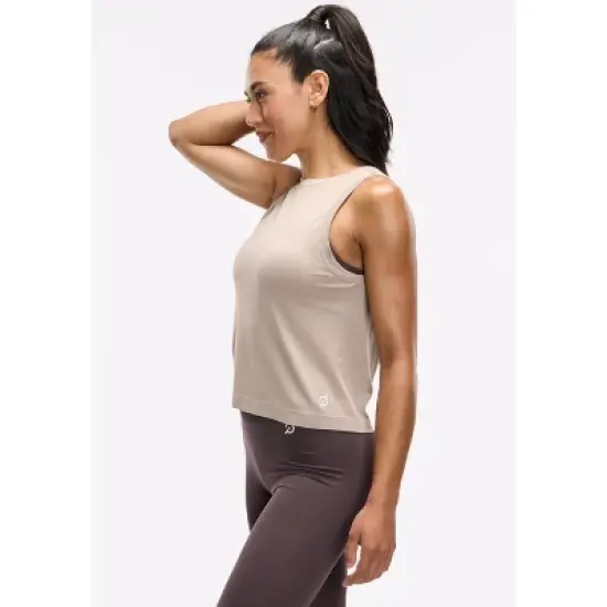 Peloton Women's Seamless Muscle Tank, Sand image {1}