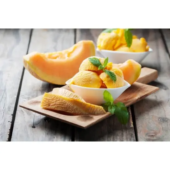 Fresh Cantaloupe - each image {2}