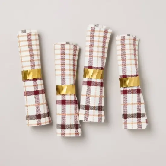 Brass Finish Napkin Ring - Hearth & Hand&trade; with Magnolia image {2}