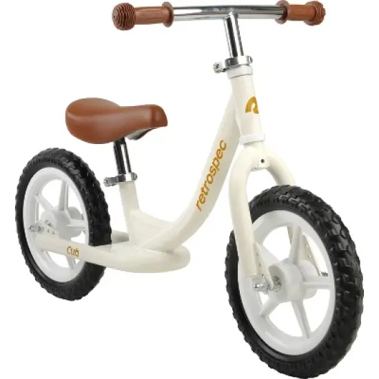 Retrospec Bicycles Cub 12" Kids' Balance Bike - Eggshell image {1}