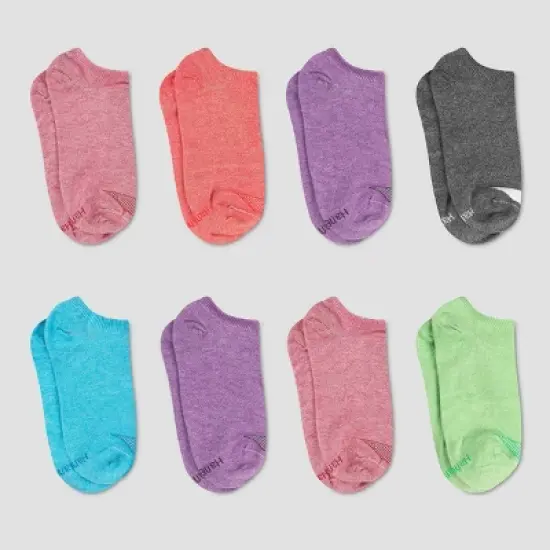 Hanes Premium Women's Cool Comfort Lightweight 6+2 Bonus Pack No Show Socks - 5-9 image {3}