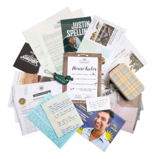 Hunt A Killer Lakeside Slaughter Board Game image {1}