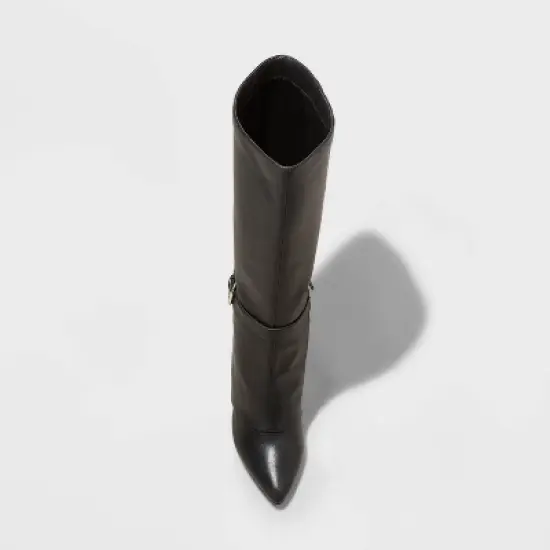 Women's Tall Novie Dress Boots - A New Day&trade; Black image {2}