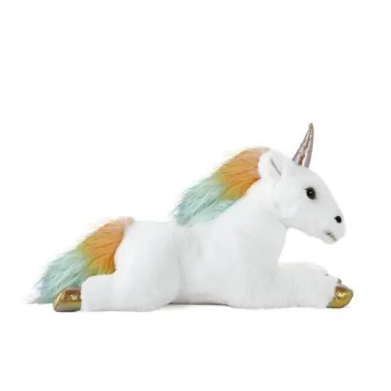 FAO Schwarz 15" Unicorn Cuddly Stuffed Animal Plush, Ultra-Soft Fur image {3}