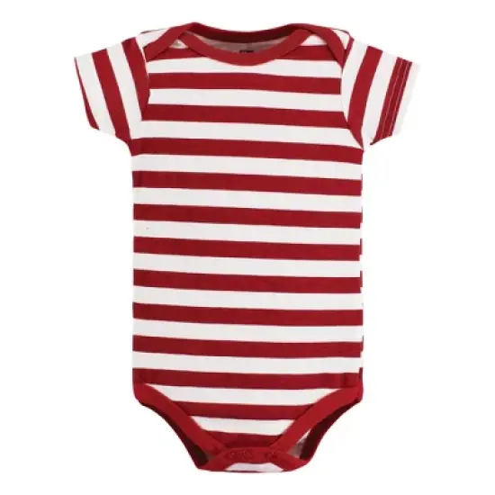 Hudson Baby Cotton Bodysuits, Sports Stripes image {6}