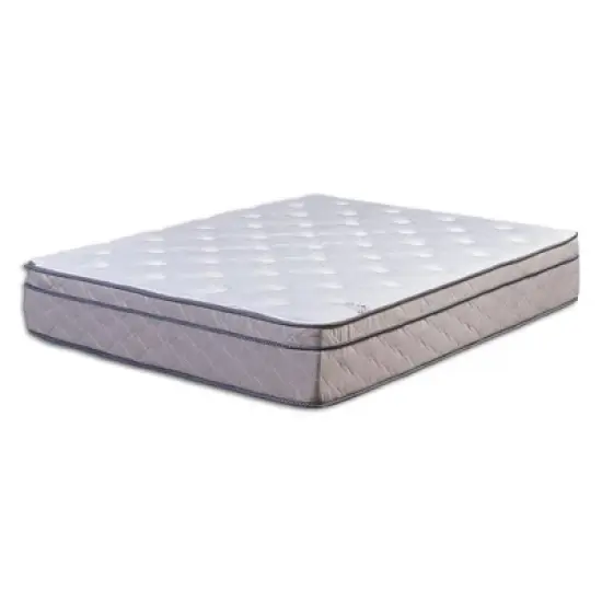 Continental Sleep, 12-Inch Ultra Plush Euro Top Single Sided Hybrid Mattress, Compatible with Adjustable Bed image {5}