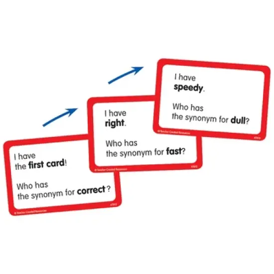 Teacher Created Resources I Have, Who Has Language Arts Game, Grade 2-3 image {2}