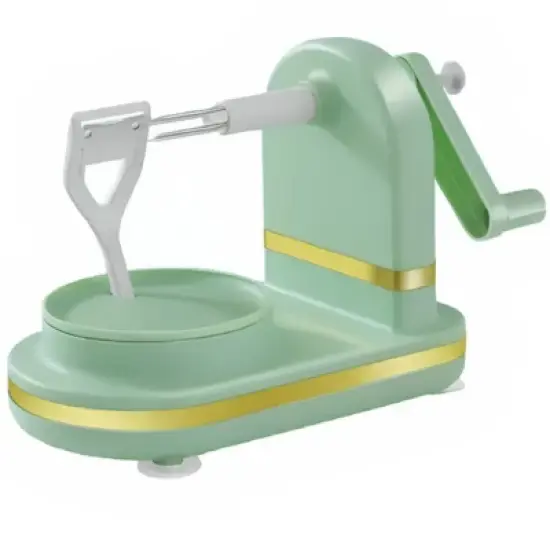 Kitcheniva Hand-Cranked Apple Peeler & Slicer image {2}
