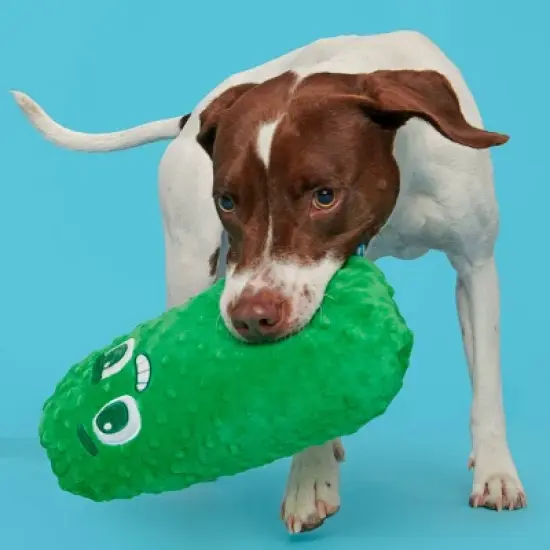 BARK Big Dill Bill Dog Toy - Green image {2}