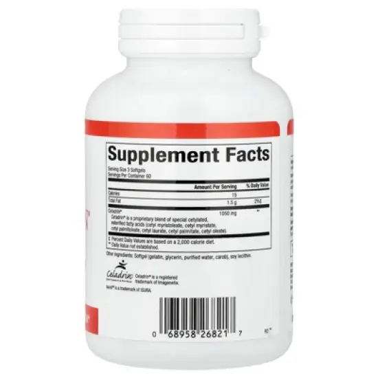 Natural Factors Celadrin&reg;, Joint Health, 180 Softgels image {1}