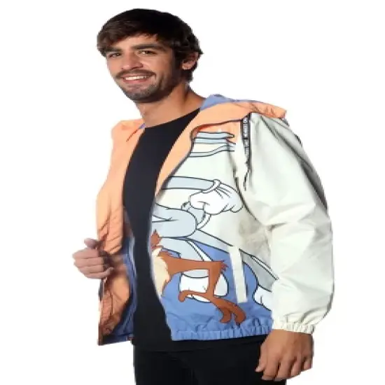 Members Only Men's Big Bugs Looney Tunes Windbreaker Jacket image {2}