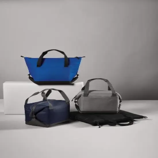 Port Authority Small 6-Can Collapsible Cooler with Top Handle image {8}