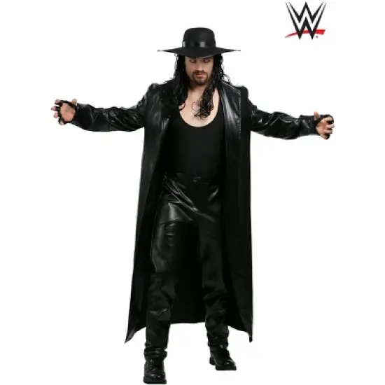 HalloweenCostumes.com WWE Undertaker Men's Plus Size Costume. image {1}
