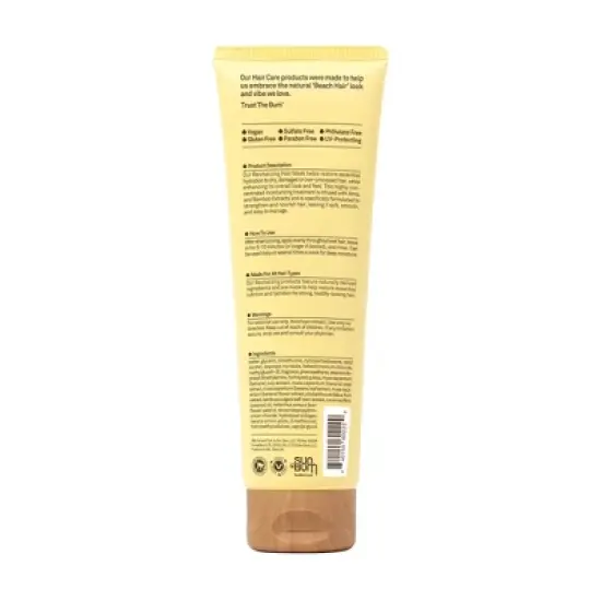 Sun Bum Hair Mask Tube - 6 fl oz image {4}