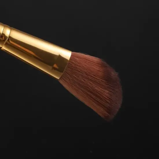 Unique Bargains Makeup Brush Set Concealer Blush Nylon Plastic Metal Handle 9 Pcs image {4}