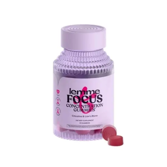 Lemme Focus Concentration Gummies - 50ct image {7}