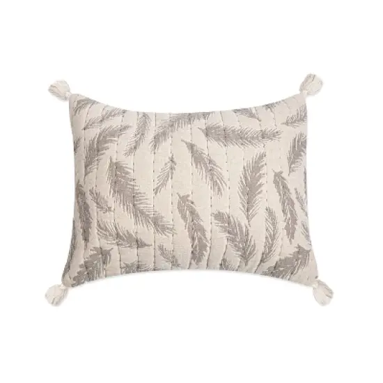 Crane Baby Muslin Jacquard Throw Pillow image {5}