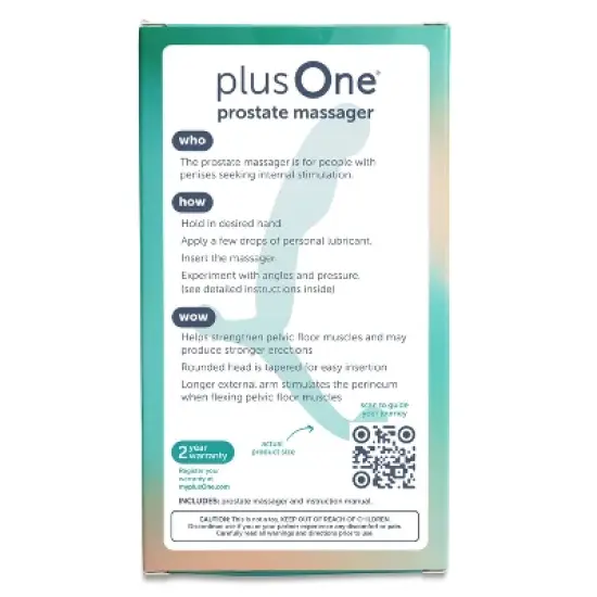 plusOne Prostate Massager image {2}