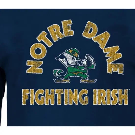 NCAA Notre Dame Fighting Irish Men's Big and Tall Long Sleeve T-Shirt image {2}