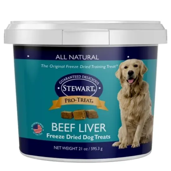 Stewart Freeze - Dried Beef Liver Dog Treat image {5}