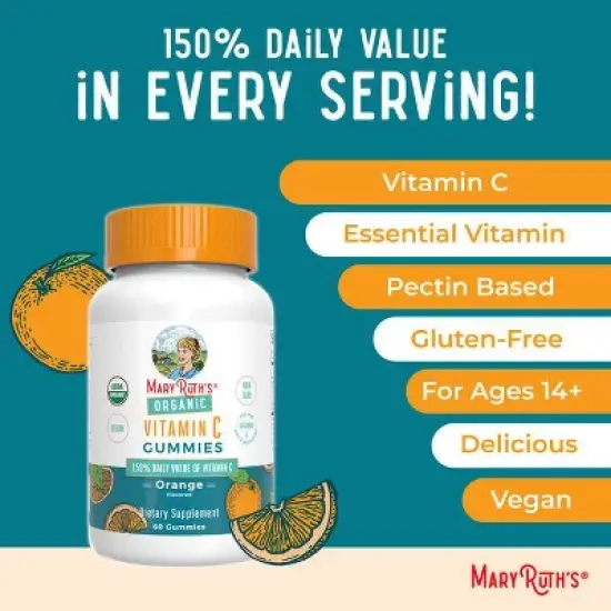 MaryRuth's Organic Vitamin C Gummies image {6}