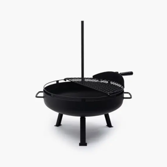 Barebones Black COWBOY FIRE PIT GRILL - 23" image {8}
