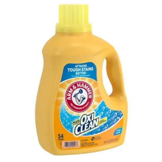 Arm & Hammer Plus OxiClean Fresh Scent Liquid Laundry Detergent image {2}