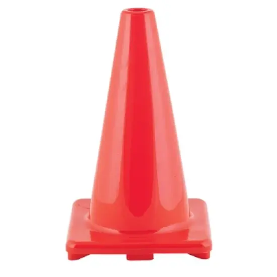 Champion Sports Hi-Visibility Flexible Vinyl Cones, 18" image {1}