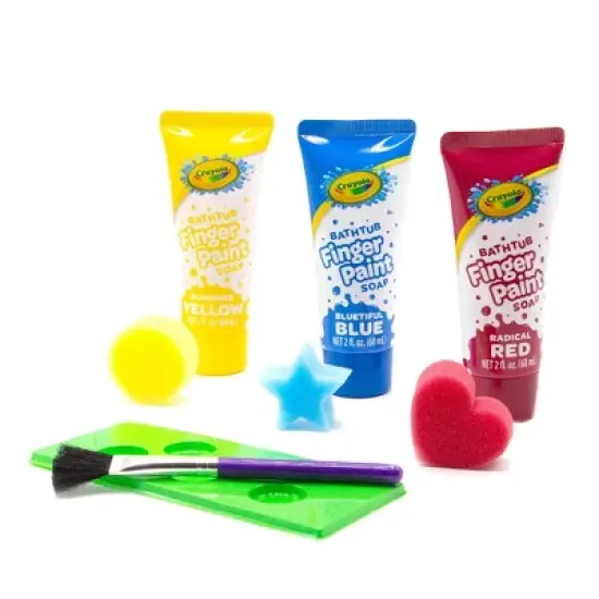 Crayola Multipack of Mini-Bath Paint Set - Trial Size - 2ct image {3}