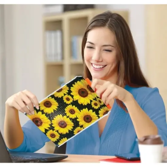 50ct Bubble Mailer 6"x10" Sunflower: Small Self-Adhesive Padded Envelopes, Polyethylene, Yellow, 50 Pack - Great Papers! image {4}