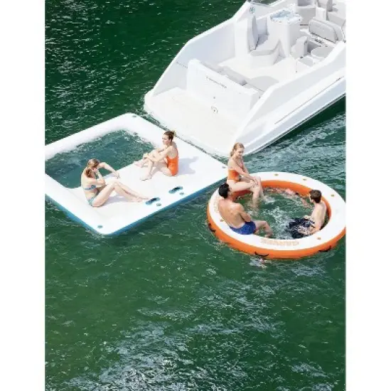 Acekool Floating Water Hammock - 3 Shapes for Water Fun image {5}