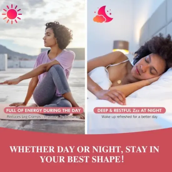 Lukaree High Absorption Magnesium Glycinate 500mg & Potassium Citrate 200mg - Chewable Gummy for Calm Mood & Energy - 60 Count image {5}